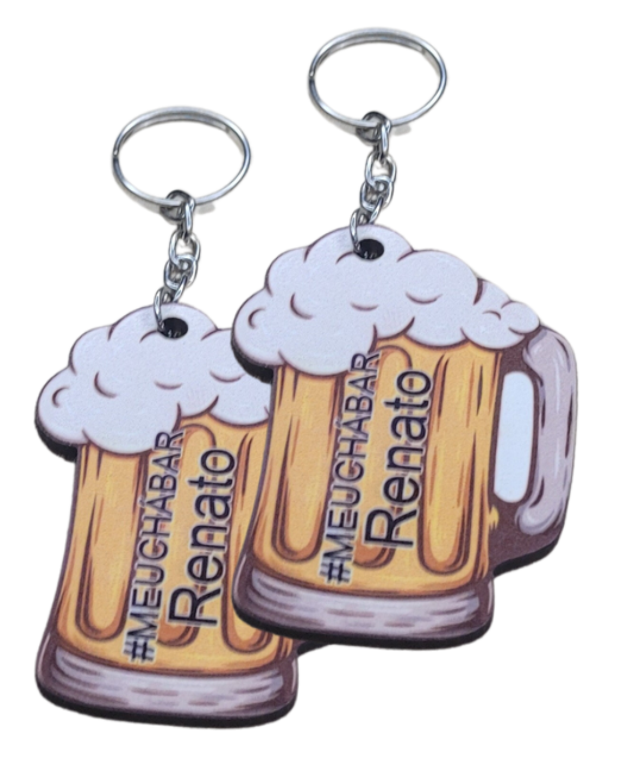 chaveiro caneca de chopp para sublimação