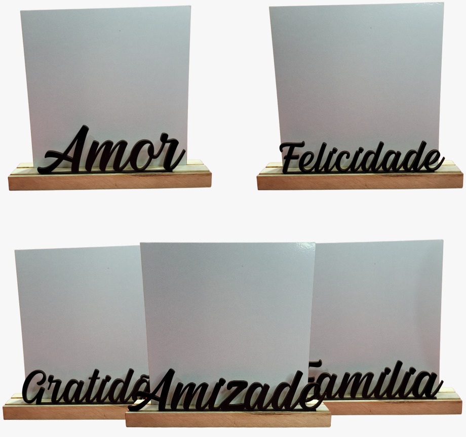 Suporte de pinos mais placa MDF 20x20
